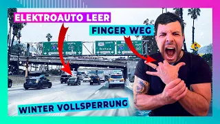 Elektroauto Akku ging im Stau LEER - Fahrer verliert 2 Finger!