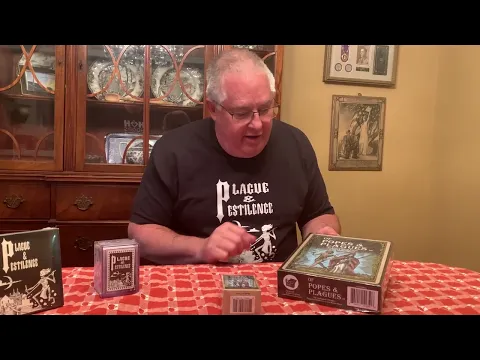 Of Popes & Plague - sample copy unboxing