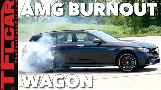 With Over 600 HP the AWD Mercedes-AMG E63 S Wagon Will Drift Your Kids to School!