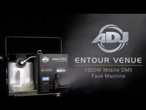 Product video thumbnail for ADJ American DJ Entour Venue 1500-Watt DMX Faze Machine