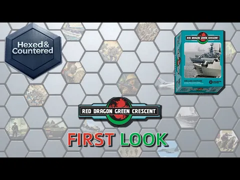 Red Dragon Green Crescent Deluxe (Decision Games) - First Look