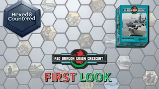 Red Dragon Green Crescent Deluxe (Decision Games) - First Look