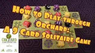 Orchard: A 9 Card Solitaire Game Playthrough- How to Play