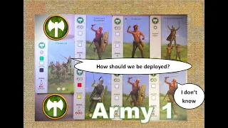 Strategy Guide - Barbarian Army 1 - Rome Total War: The Board Game -