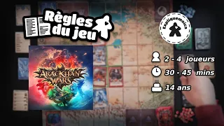 🎴 ARACKHAN WARS 🎴 règle du jeu par #nothingbutgames #expliquemoica