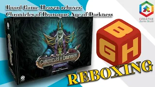 Board Game Heaven Reboxing 227: Chronicles of Drunagor: Age of Darkness (Creative Games Studio)