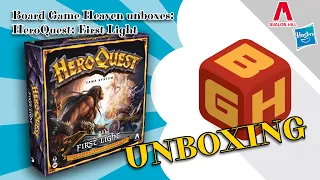 Board Game Heaven Unboxing 236: HeroQuest: First Light (Avalon Hill & Hasbro)