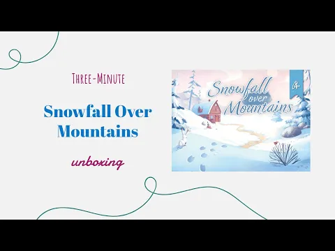 Snowfall Over Mountains - 3-Minute Unboxing