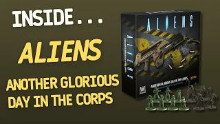 Unboxing ALIENS: Another Glorious Day in the Corps - Expansions + Miniatures Board Game