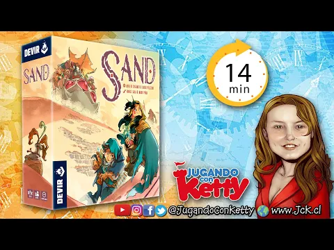 Sand en 14 minutos [Juego de Mesa / Devir]