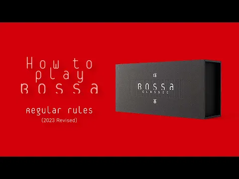 [2023 Revised] How to Play Bossa: Regular Rules, board game