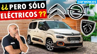 SORPRESA: FURGONETAS TURISMO SÓLO ELÉCTRICAS EN CITROEN, PEUGEOT Y OPEL: ¿Qué está pasado?
