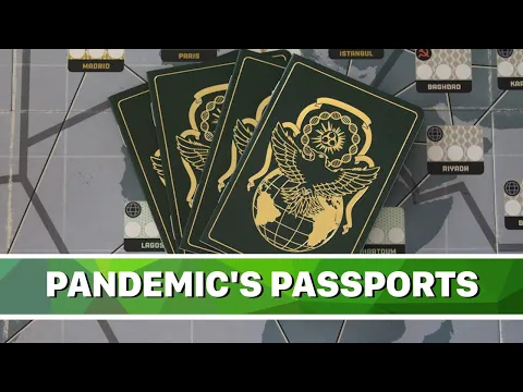 The Passports of Pandemic Legacy: Season 0 (No Spoilers) - Glorious Gimmicks