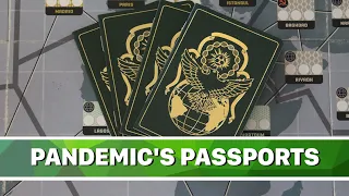 The Passports of Pandemic Legacy: Season 0 (No Spoilers) - Glorious Gimmicks