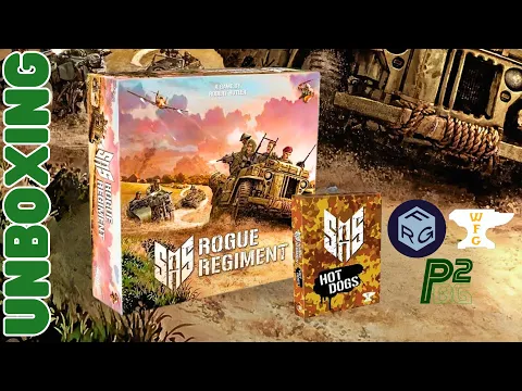 SAS Rogue Regiment + Hot Dogs Expansion | Unboxing