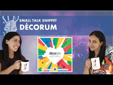 Décorum | Quick Review | Small Talk Snippet