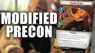 Modifying Luke Cage''s Pre Con Deck To Make It Better for Solo Play Marvel Champions