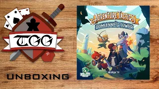 Adventure Tactics: Domianne's Tower Board Game Unboxing