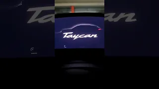 Porsche Taycan Display Animation & Ambiente #elektroauto #electriccar #shortvideo #porsche