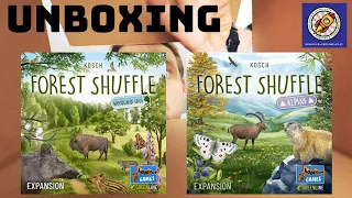 Forest Shuffle Expansions Unboxing