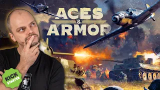 Eigentlich mag ich doch gar keine Panzerspiele 😲 | Kickstarter Preview Aces & Armor