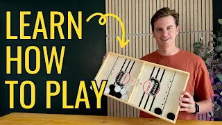 Learn how to Play this Large Sling Puck Game