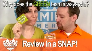 Green Team Wins - review in a SNAP!