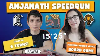 Anjanath speedrun! Monster Hunter World: The Board Game