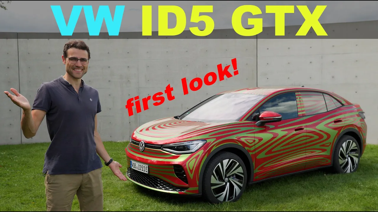 VW ID5 GTX (AWD) first drive! The new SUV Coupé brother of the ID4 EV