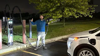 We Charge On A Kempower DC Fast Charger In America For The First Time!