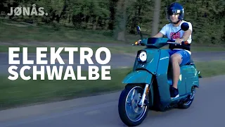 E Schwalbe im Alltagstest / Vergleich mit dem Kultroller der DDR