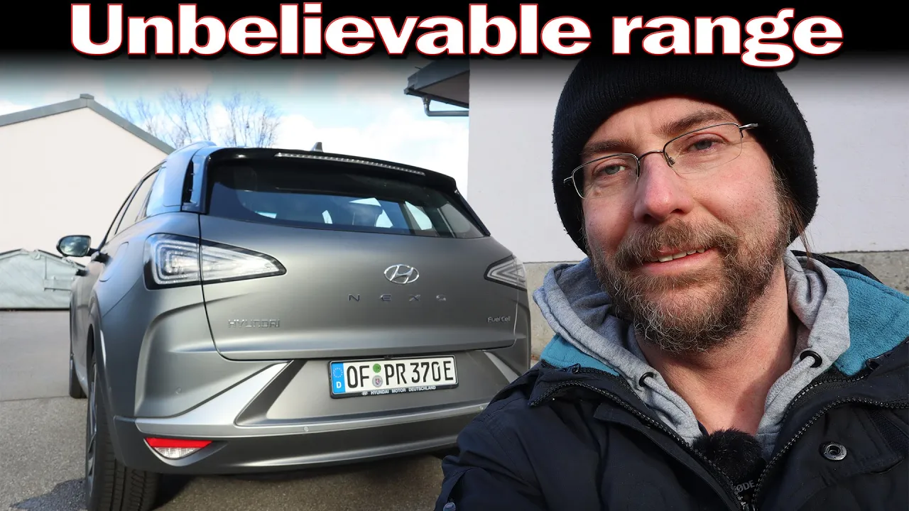 Hyundai Nexo Hydrogen Fuel cell - Country and City Mix range test