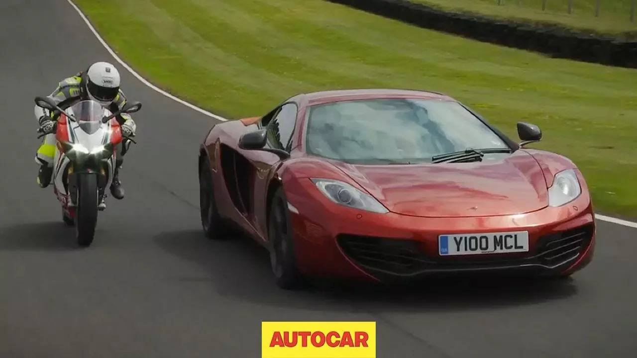 McLaren 12C vs Ducati 1199 Panigale S - ultimate supercar vs superbike showdown