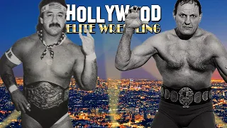 86 Hollywood Elite Wrestling Filsinger Games Legends of Wrestling Killer Kowalski v Manny Fernandez