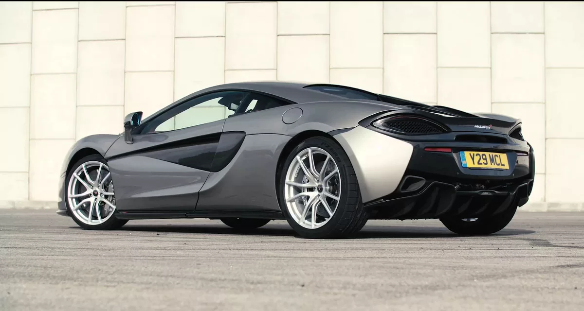 McLaren 570s Blade Silver