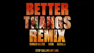 Ciara - Better Thangs (Remix) ft. Summer Walker & GloRilla (Official Audio)