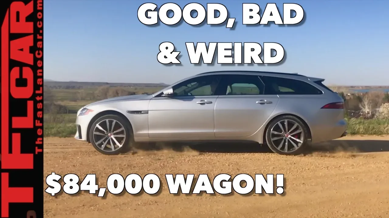 Here's What's Good, Bad and Weird about the 2018 Jaguar XF S Sportbrake