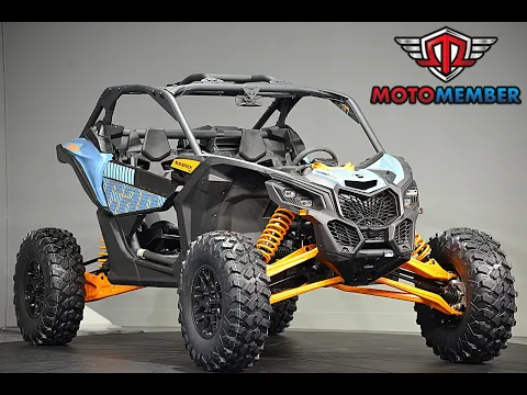2026 Can-am Maverick X3 Rs Turbo Rr Scandi Blue & Orange Crush Thumbnail alt