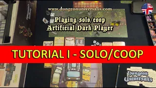 Official playthrough/Tutorial I Dungeon Universalis (solo-coop) ENGLISH