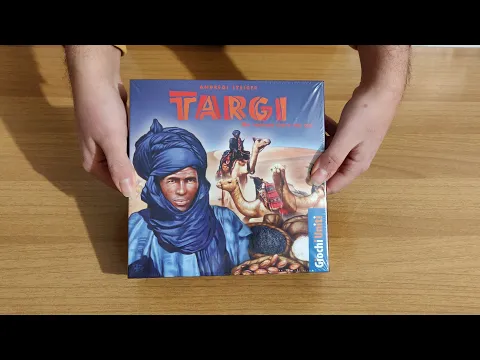Unboxing di Targi - gioco da tavolo