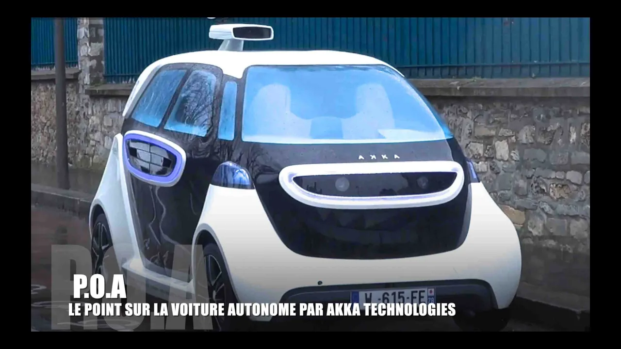 Voiture autonome : la Link & Go d'Akka Technologies