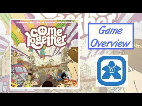 Check out my end game overview of Come Together which is a brand new board game from Chilifox Games.