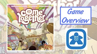 Check out my end game overview of Come Together which is a brand new board game from Chilifox Games.
