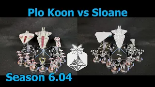 Star Wars Armada "Struggle Huddle" Plo Koon vs Sloane - ION Radio Battle Report