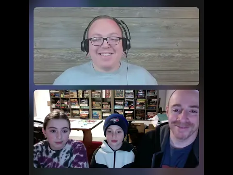 Blue Falcon Board Gaming Interview #19 - Jory, Rowan, and Josh Cappel- Diced Veggies