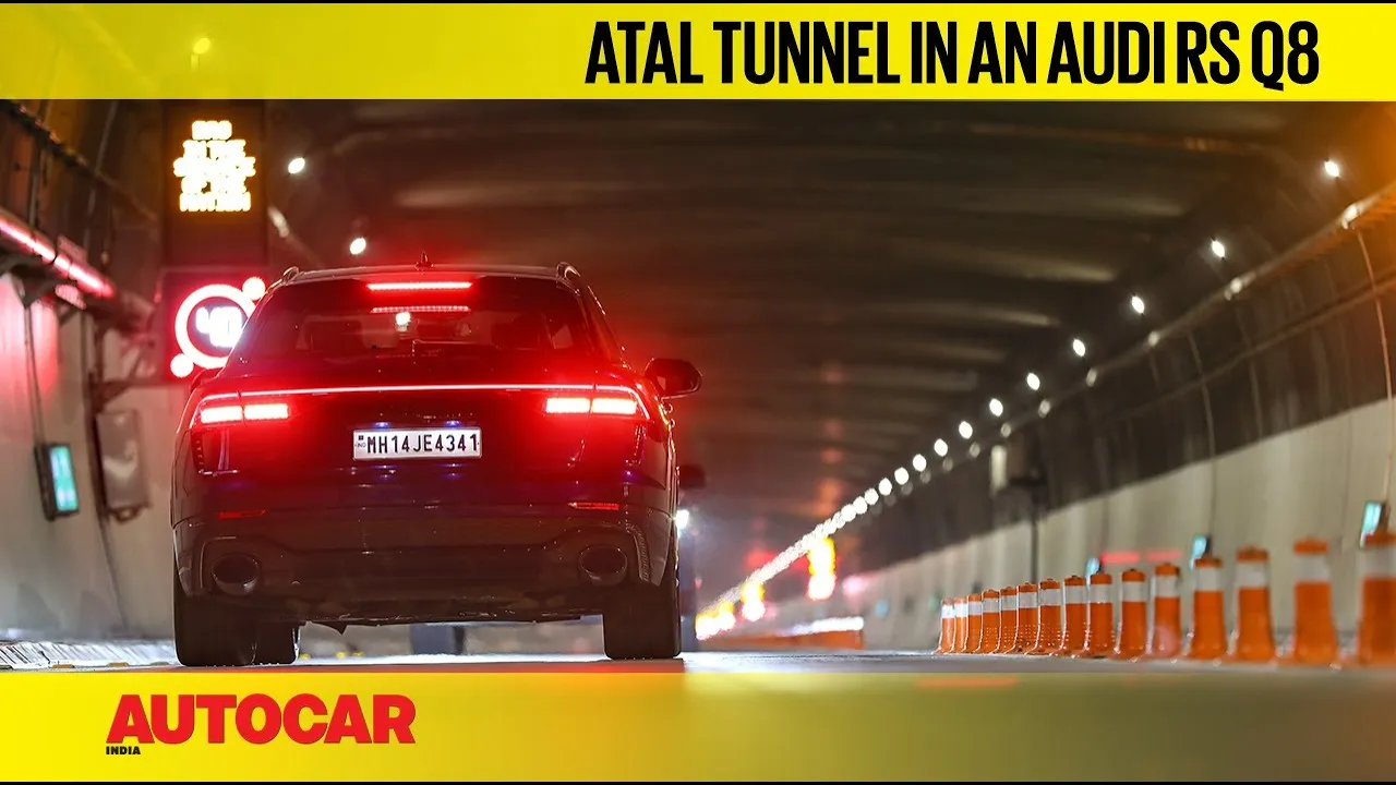 Experiencing the Atal Tunnel in an Audi RS Q8 | Feature | Autocar India