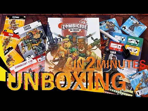 Zombicide: Gear Up UNBOXING in 2 minutes