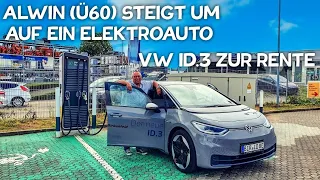 Zur Rente ein VW ID.3 bestellt! Elektromobilität kennt kein Alter. Alwin erzählt warum.