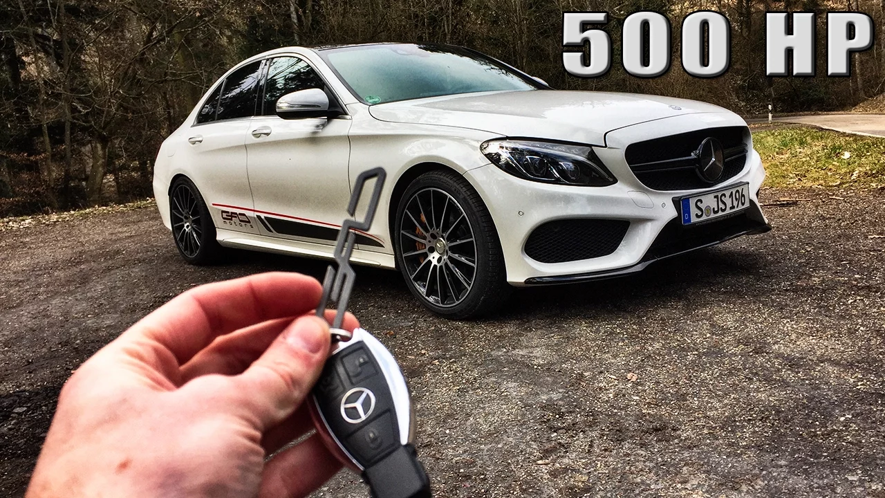 Mercedes Benz C Class REVIEW 500 HP GAD C400 POV Test Drive by AutoTopNL
