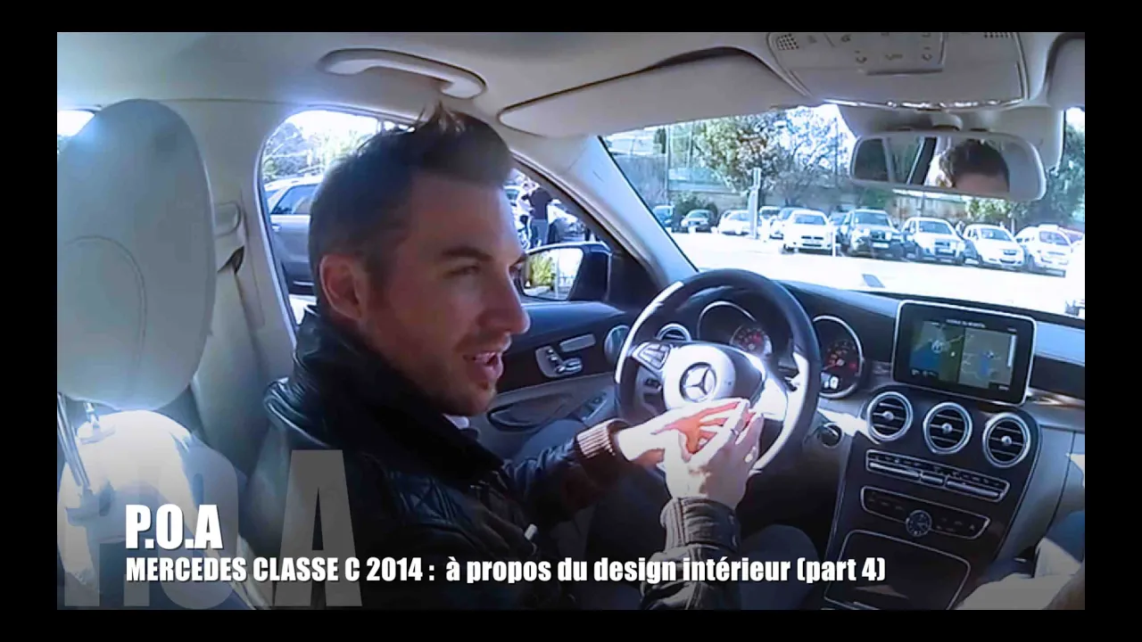 Nouvelle Mercedes Classe C 2014 : à propos du design intérieur - Essai 4/5